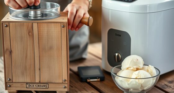 ice cream making comparison