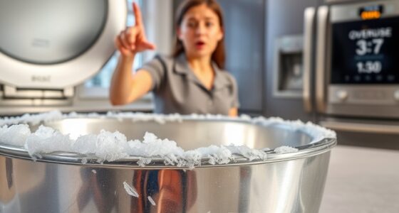 incorrect freezer bowl usage
