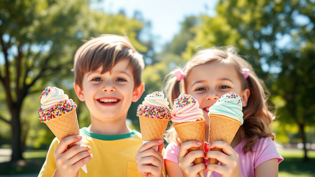 kid friendly ice cream recipes