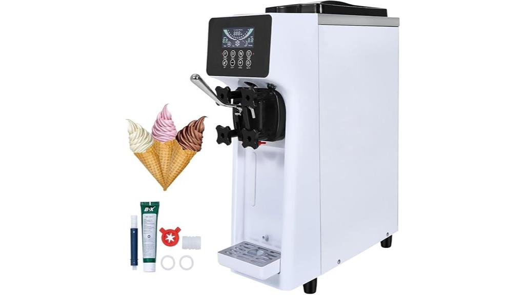 large capacity ice cream maker