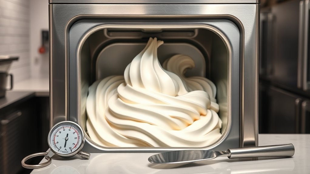 maintain ice cream equipment