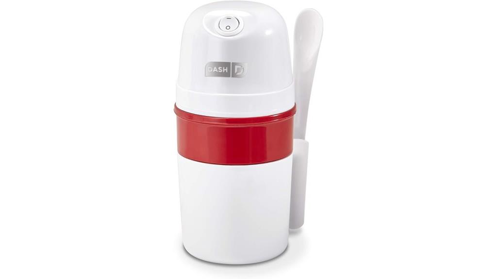small white ice cream maker