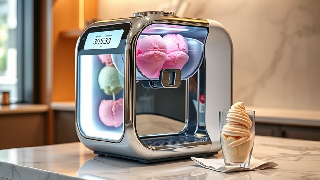 smart customizable ice cream technology