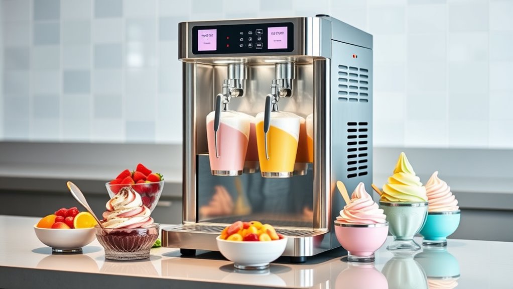 top frozen yogurt machines