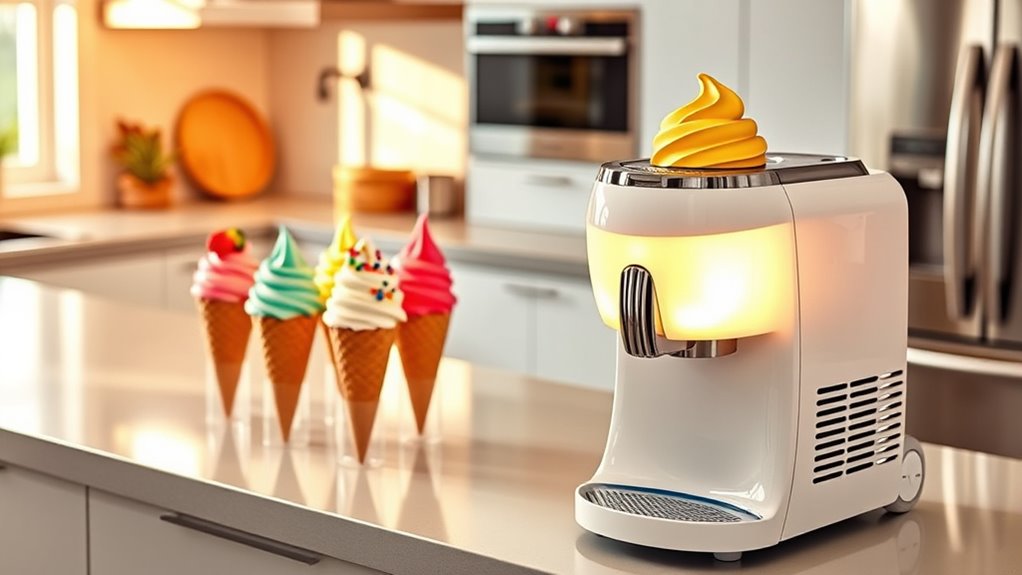 top home soft serve machines