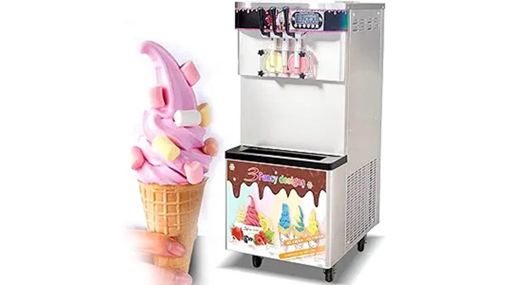 triple flavor soft serve