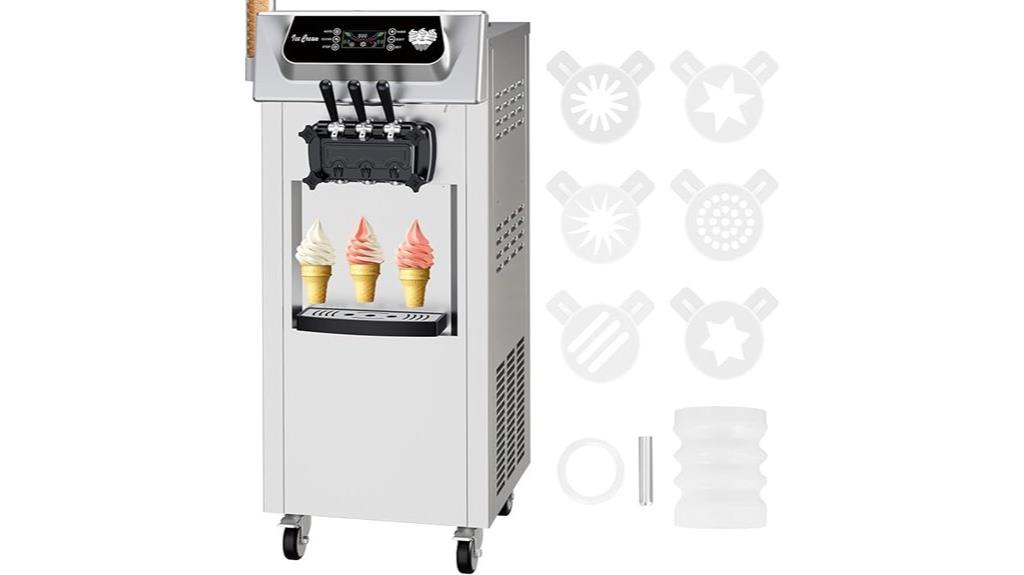 two flavor soft serve