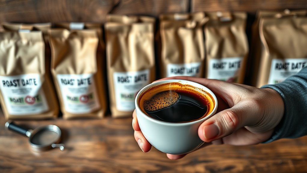 aging diminishes coffee freshness