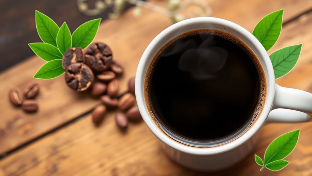 chlorogenic acids influence flavor