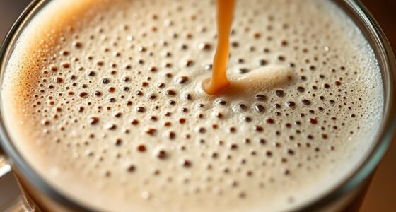coffee bloom bubble physics