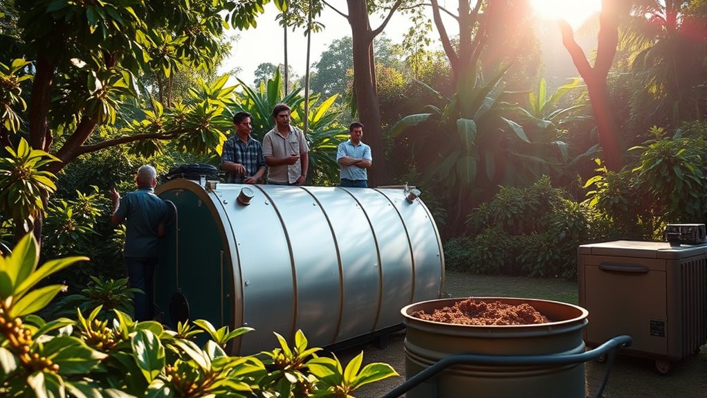 coffee farm waste conversion