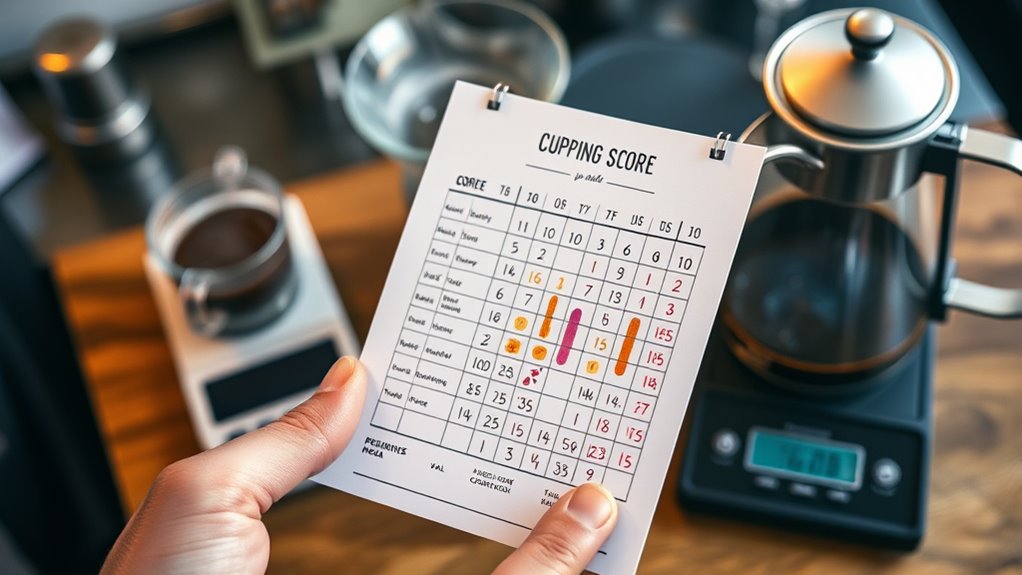 coffee flavor evaluation components