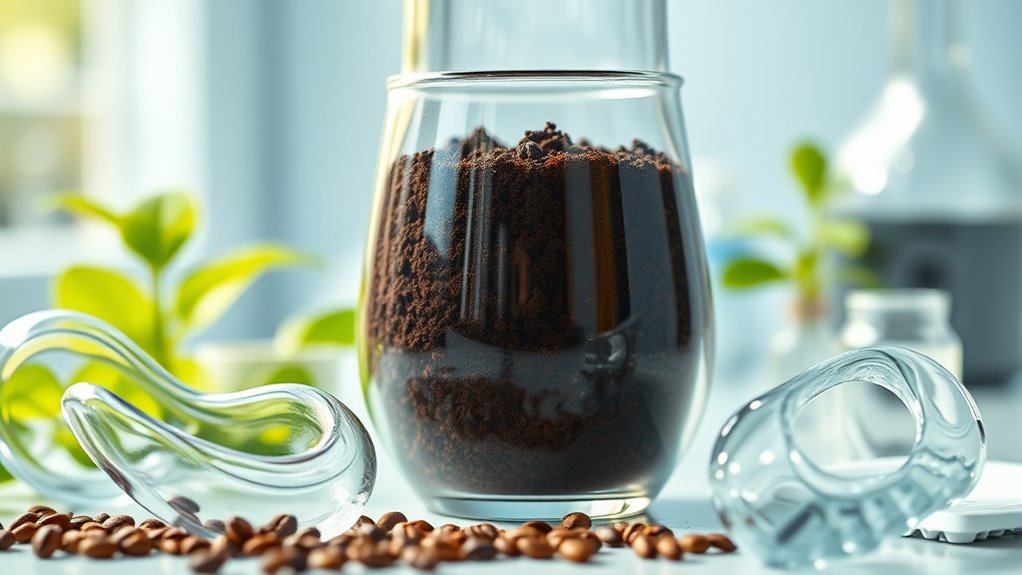 coffee grounds bioplastic conversion