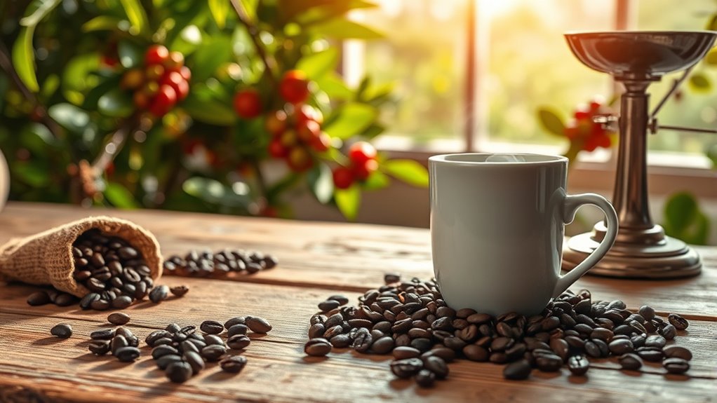 coffee storage and brewing