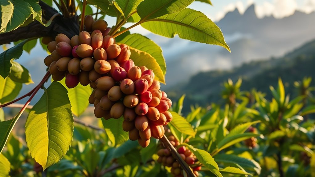 elevation affects coffee ripening