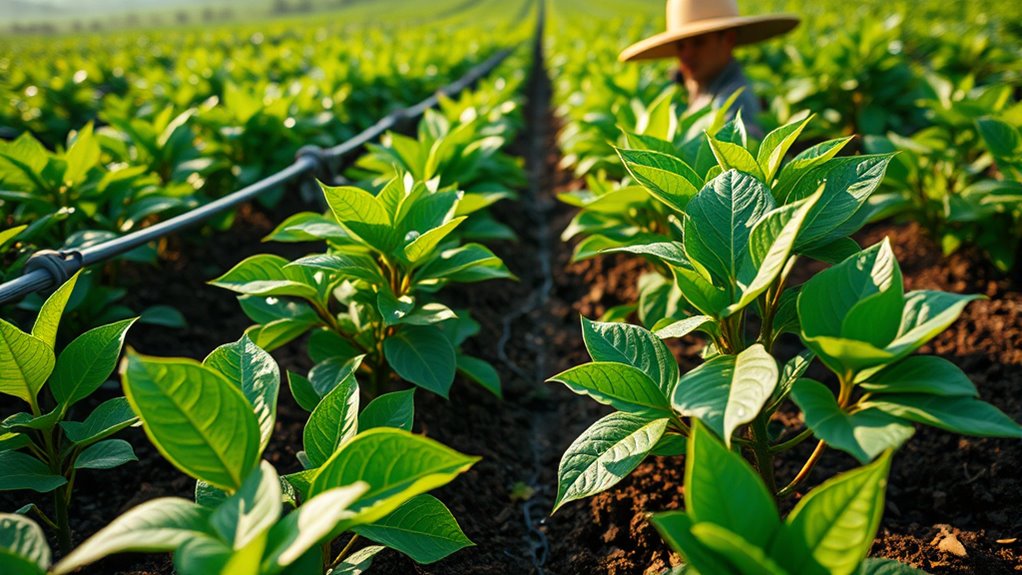enhance soil moisture retention