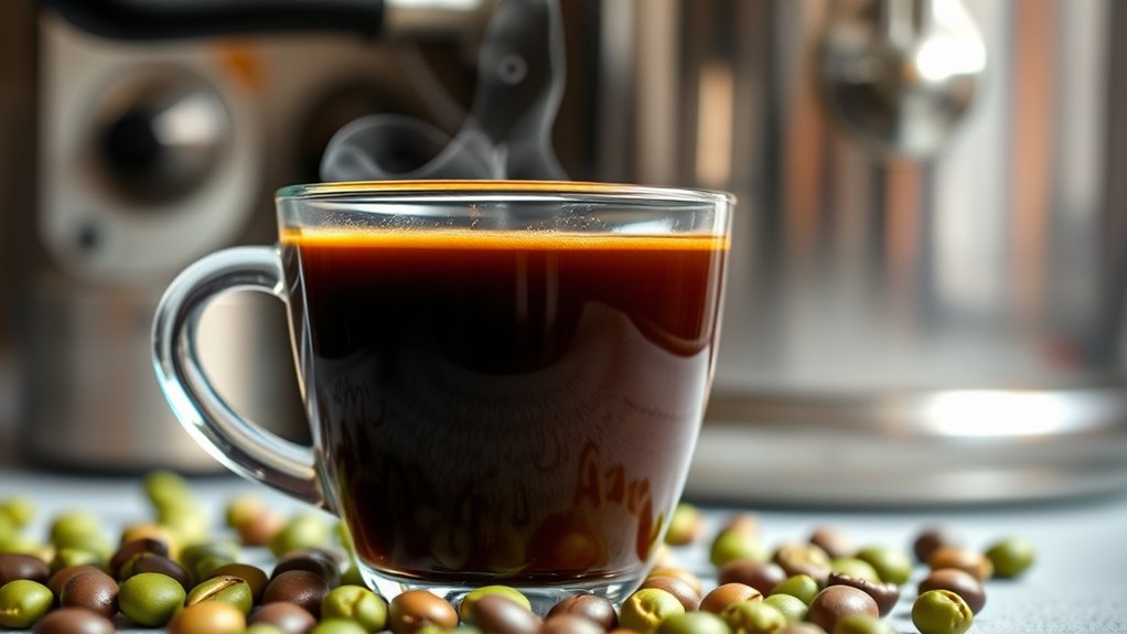 flavor preserving decaffeination methods