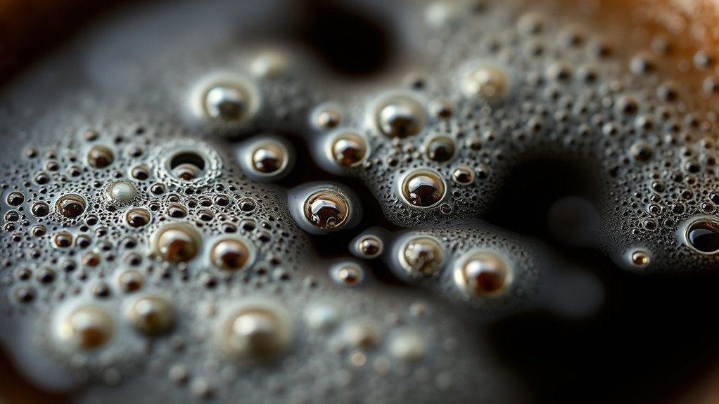 gas bubble size and movement