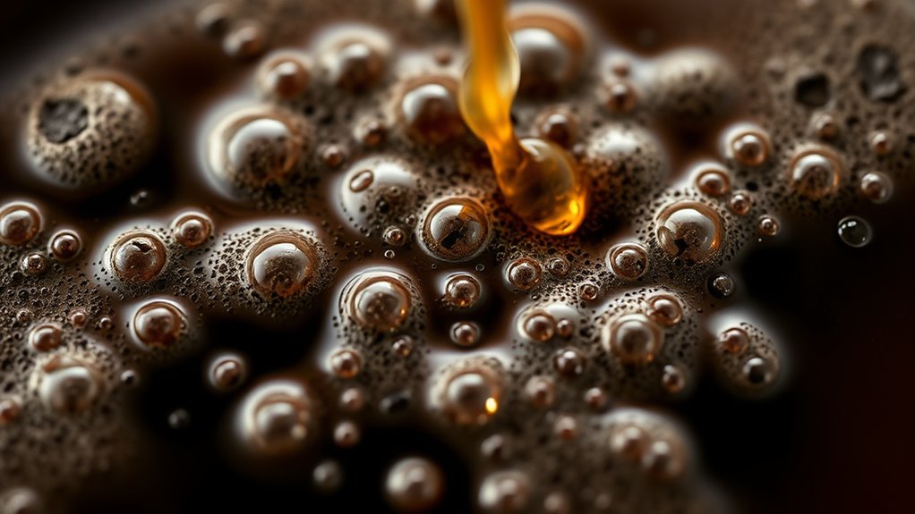 grind size alters bubble texture