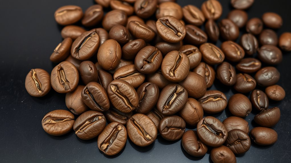 identify defect beans visually