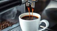 increased espresso flow rate