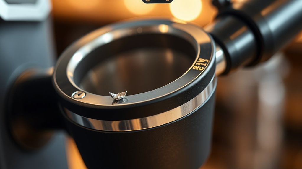magnetized portafilter efficiency