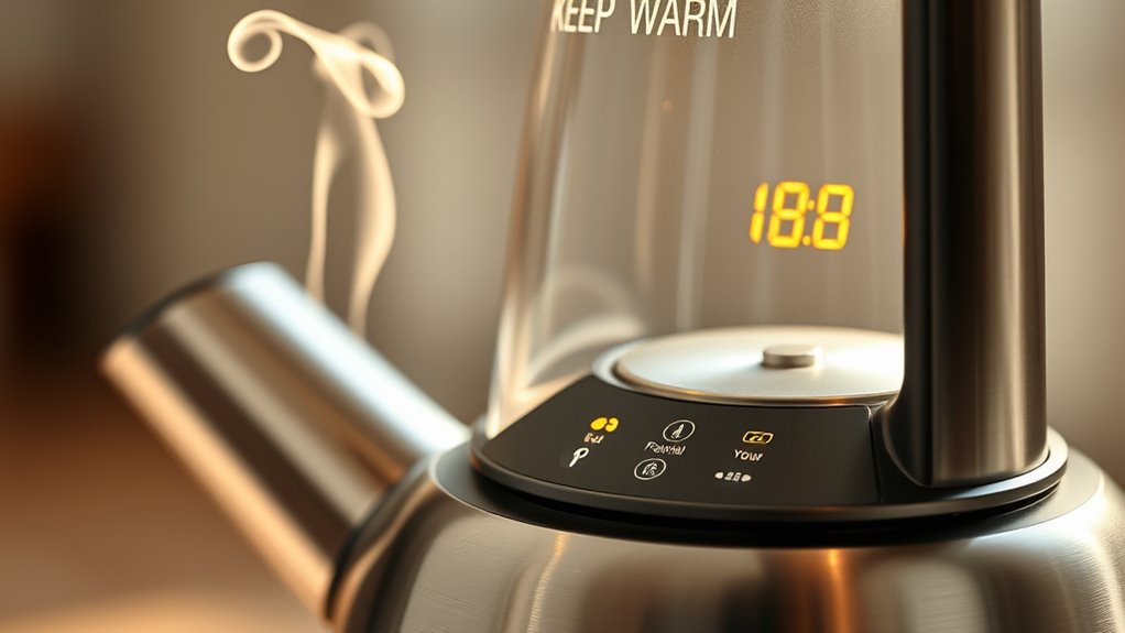 maintain ideal beverage temperatures