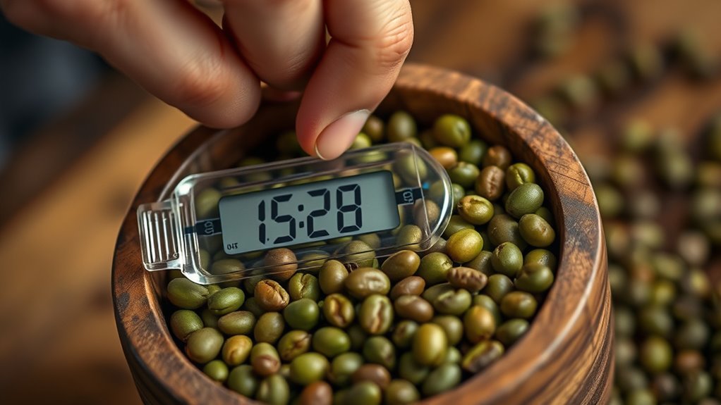 manage bean moisture effectively