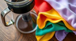 microfiber scratches coffee gear