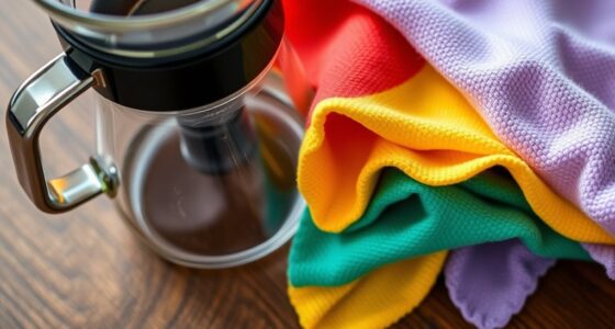 microfiber scratches coffee gear