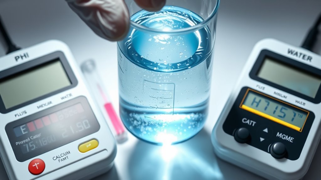 mineral testing and adjustment
