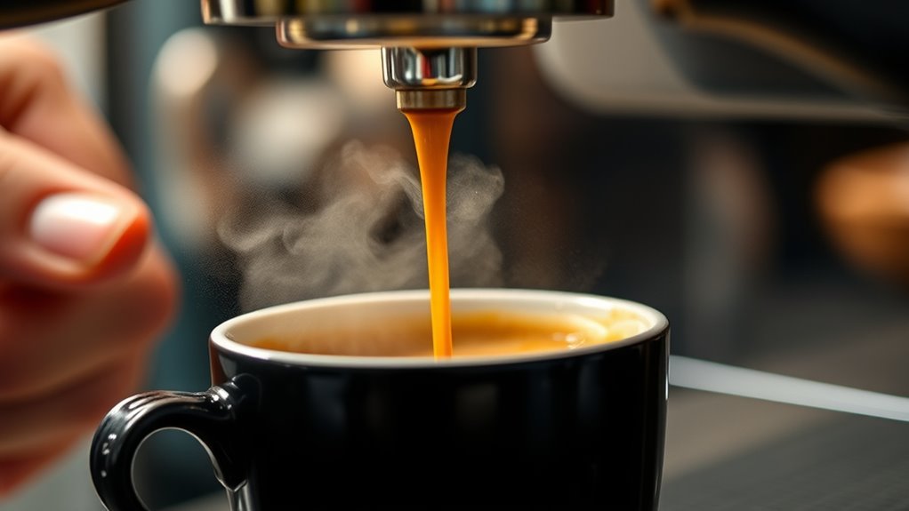 optimize espresso flow rate