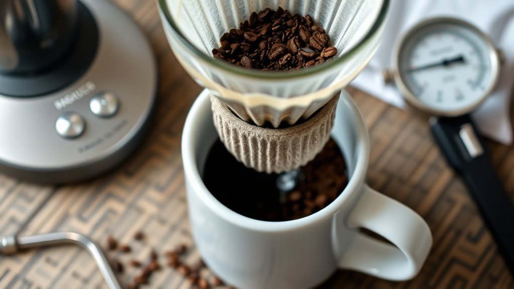 optimize grind pour time