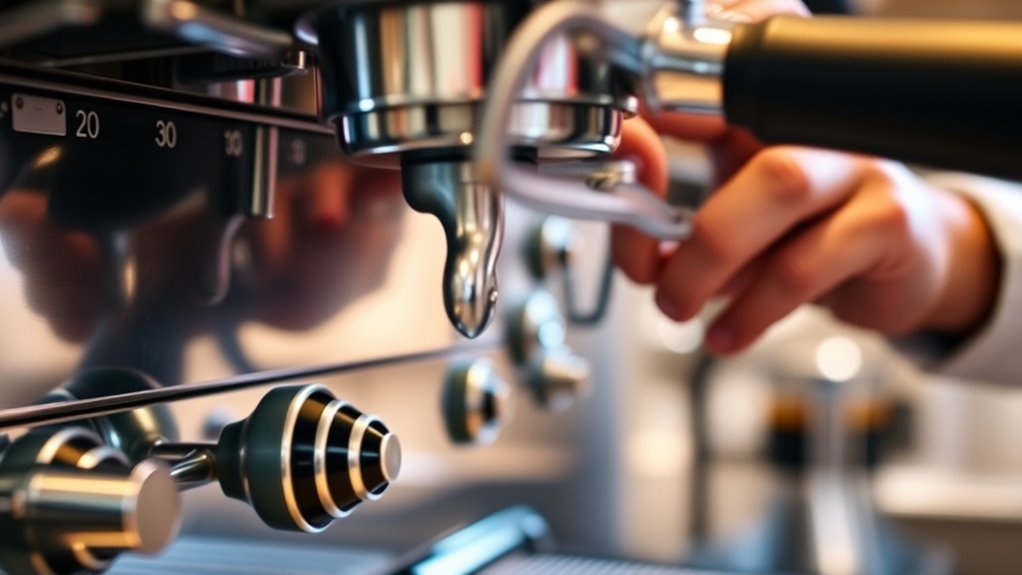preventing espresso machine heat soak