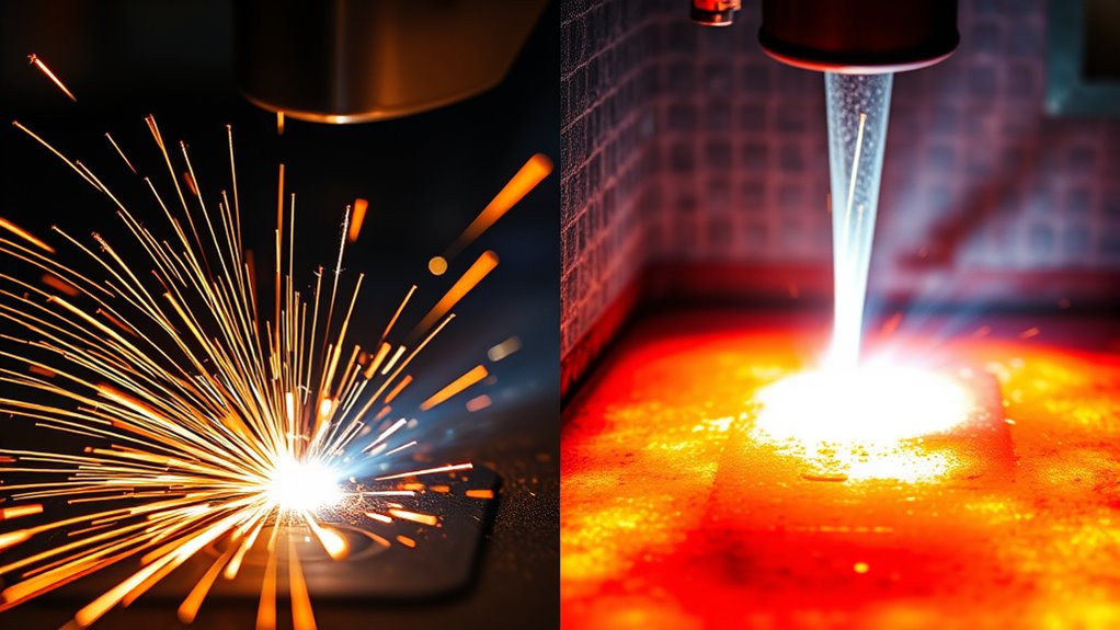 pulse versus continuous pouring