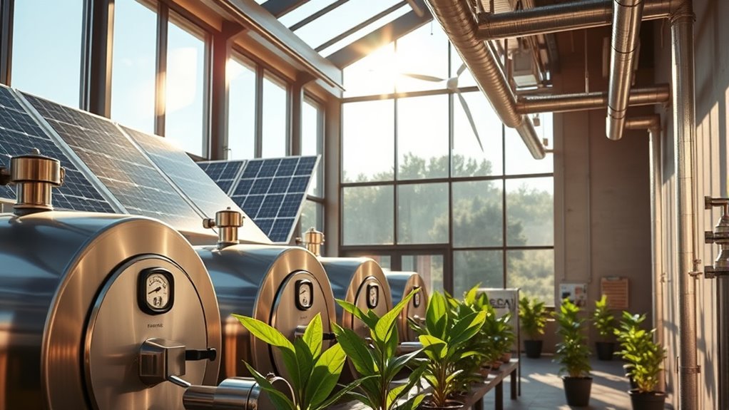 renewable energy for roasting