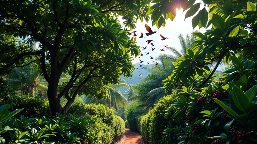 shade preserves bird habitats