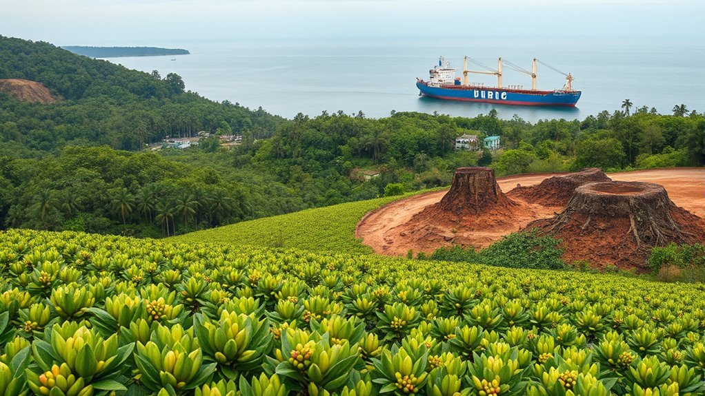 shifts in coffee trade