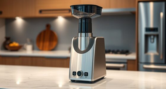 silent efficient grinder technology
