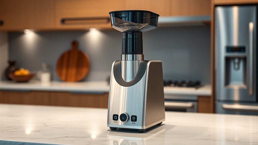silent efficient grinder technology