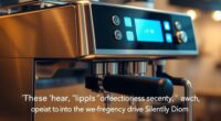 silent speed controlled espresso pumps