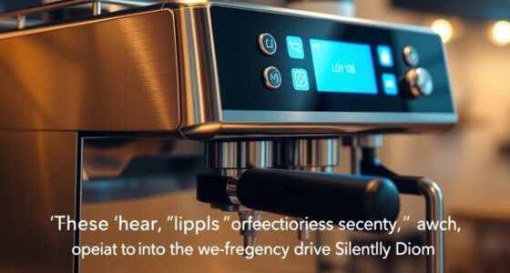 silent speed controlled espresso pumps
