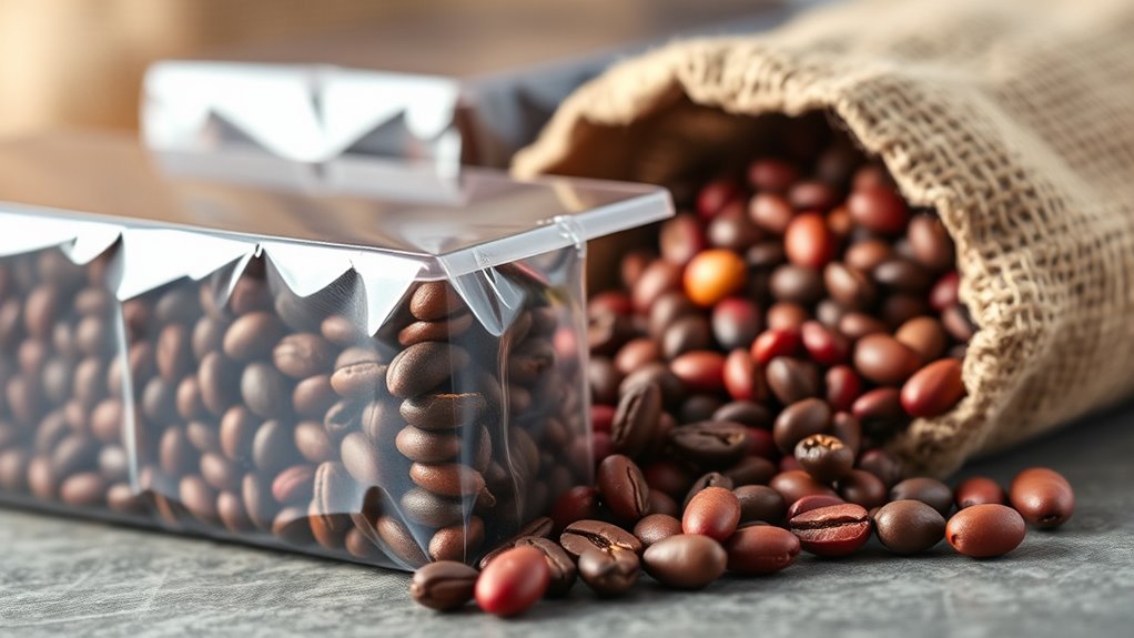 store beans in airtight cool