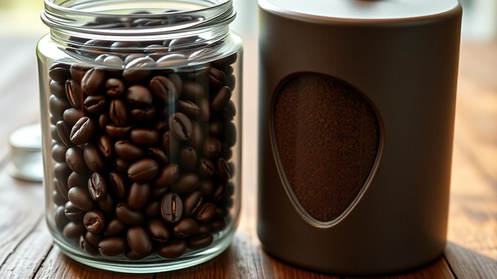 store coffee properly to preserve