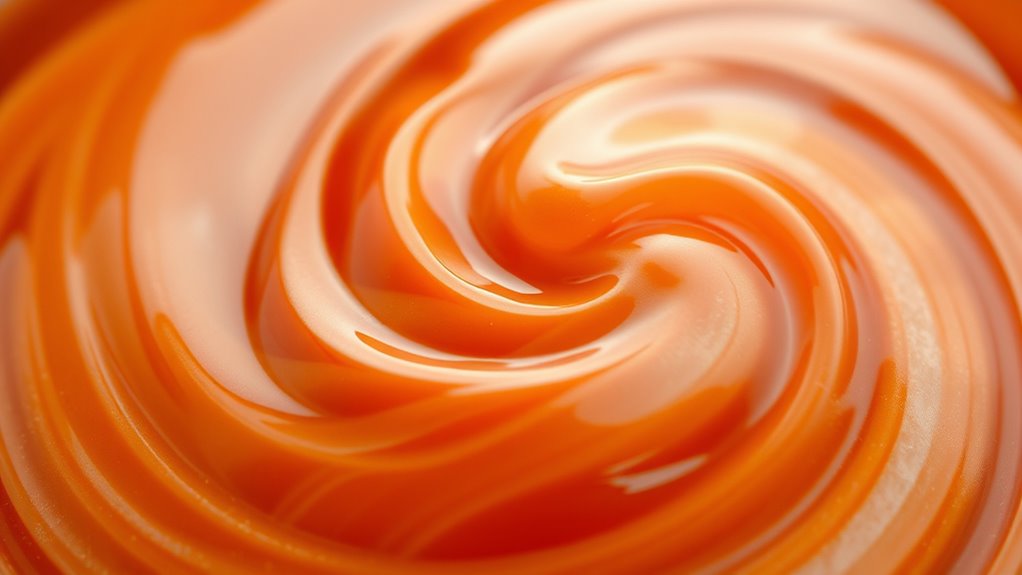 vibrant swirling creamy richness