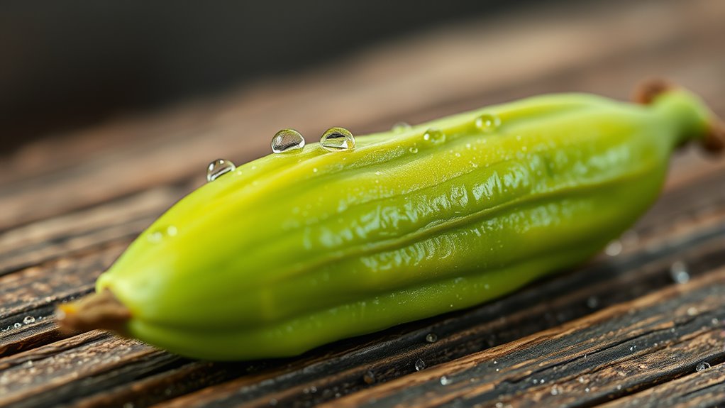 water activity in green beans