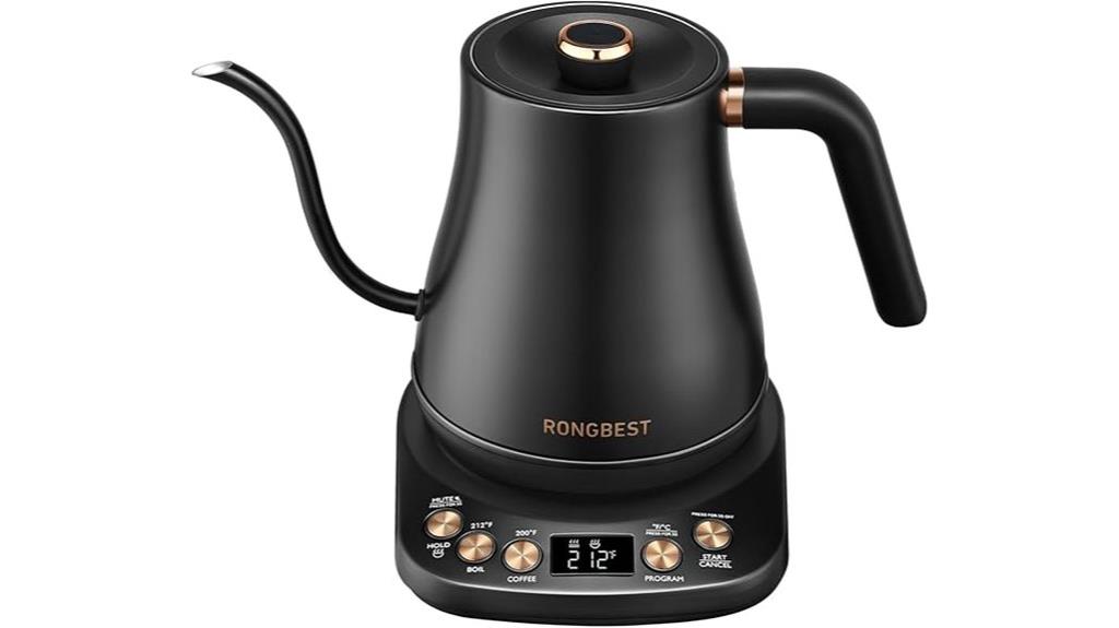 1200w adjustable temperature kettle