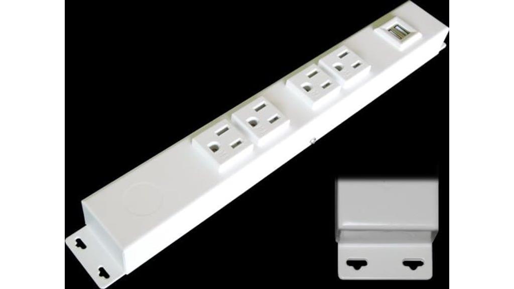 12 inch hardwired power strip
