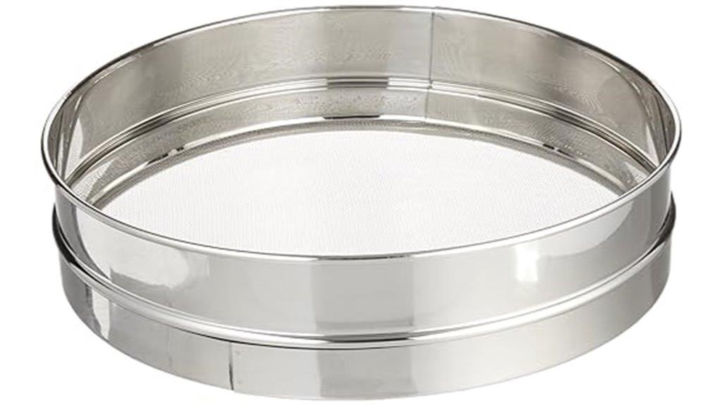 12 inch stainless steel sieves