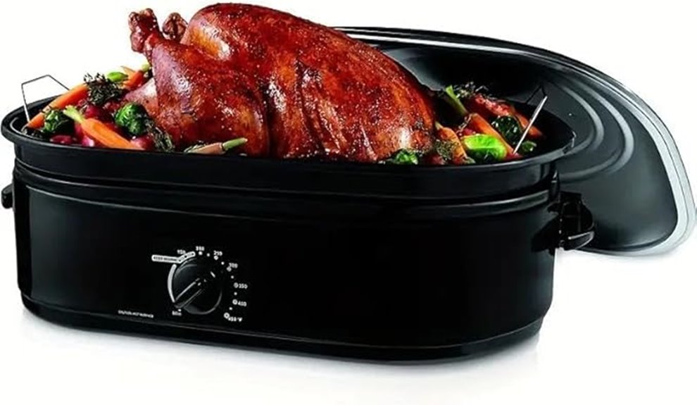 16 quart electric roaster